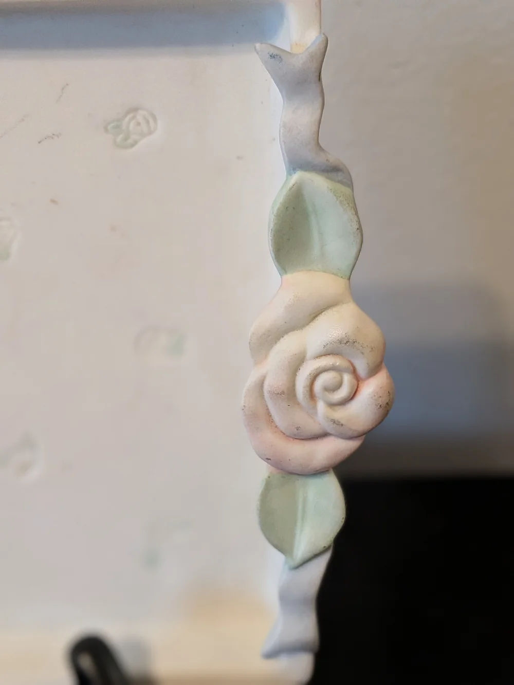Vintage Porcelain Vanity Trinket Tray